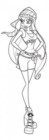 Раскраски Winx.