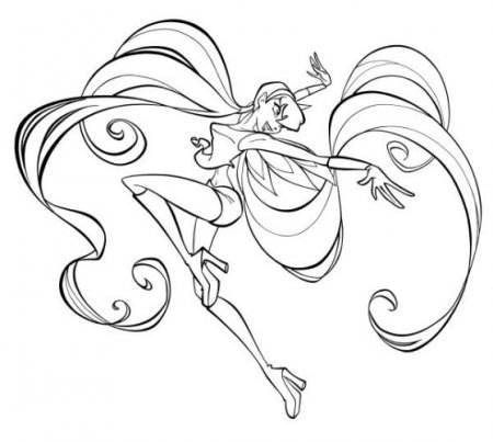 Раскраски Winx.