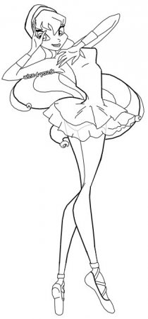 Раскраски Winx.