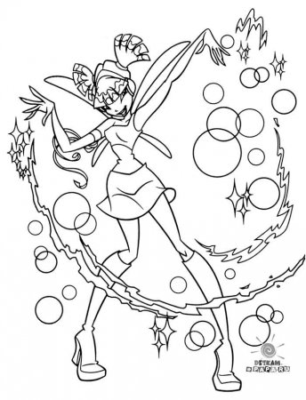 Раскраски Winx.