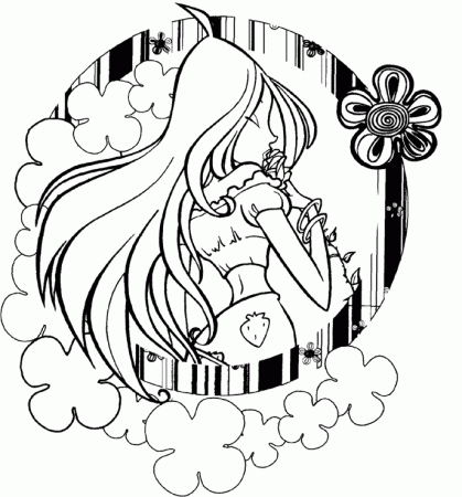 Раскраски Winx.