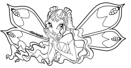 Раскраски Winx.