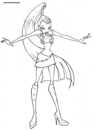 Раскраски Winx.