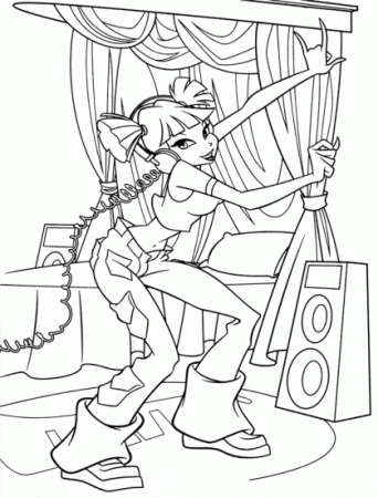 Раскраски Winx.
