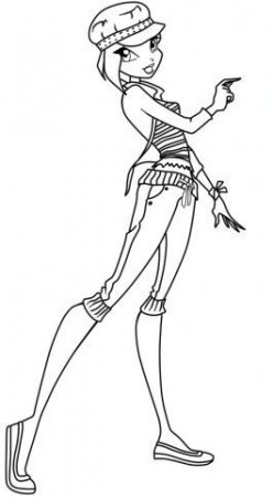 Раскраски Winx.