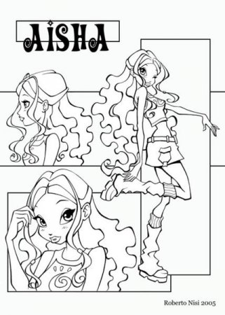 Раскраски Winx.