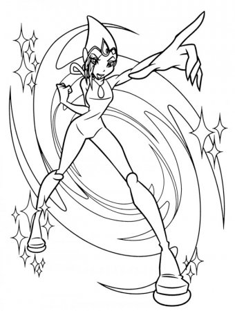 Раскраски Winx.